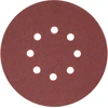 Yato Toya Sa Poland Šlifavimo popierius {velcro) | 8 skylės | 150 mm / P120 | 50 vnt. (YT-834595)