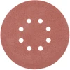 Yato Toya Sa Poland Šlifavimo popierius {velcro) | 8 skylės | 150 mm / P80 | 50 vnt. (YT-834593)
