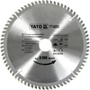 YATO diskinis pjūklas, skirtas ALUMINIUI 210x30mm 72 dantu 6093