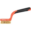 YATO 3 eilių vielinis šepetys 180 mm, plastikine rankena, žalvarine viela 6343