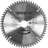 YATO diskinis pjūklas, skirtas ALUMINIUI 200x30mm 60 dantuku 6091