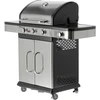 Yato ZUSHI 3+1 DUJINĖS GRILĖS, NERŪDijantis PLIENAS 11,2KW
