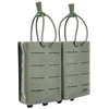 Dvigubas G36 dėtuvių dėklas Tasmanian Tiger 2 SGL BEL MKIII, RAL7013 su IRR