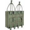 Dvigubas G36 dėtuvių dėklas Tasmanian Tiger 2 SGL BEL MKIII, Juoda