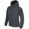 Džemperis Helikon-Tex Urban Tactical Hoodie Lite (FullZip)®, Pilka