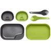 Indų rinkinys Wildo® CAMP-A-BOX DUO® Light, Lime / Dark Pilkas