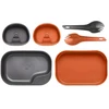 Indų rinkinys Wildo® CAMP-A-BOX DUO® Light, Oranžinis / Dark Pilkas