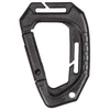 Karabinų rinkinys Mil-Tec MOLLE, 2vnt., Juoda