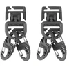 Karabinų rinkinys Mil-Tec Ultimate Tactical Set, Juoda