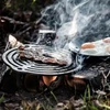 Ketaus grotelės su kojomis PETROMAX
