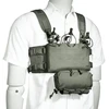 Krūtinės platforma Tasmanian Tiger Small Combi Rig, RAL7013 su IRR