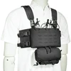 Krūtinės platforma Tasmanian Tiger Small Combi Rig, Juoda