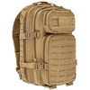 Kuprinė Mil-tec Assault lazerinis Cut SM, coyote, smelio spalvos,20L