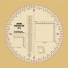 M-Tac Ecopybook Tactical Ruler Protractor round (130mm) NATO Liniuotė/matlankis