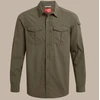 Marškiniai Craghoppers NosiLife Adventure Shirt III, su apsauga nuo uodų, Juodas Pepper