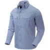 Marškiniai Helikon-Tex Defender Mk2 Gentleman®, Melange Light Mėlyna