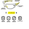 Mechanix Wear Taktiniai akiniai Mechanix Type-X