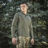 Taktiniai polo marškinėliai ilgomis rankovėmis M-Tac 65/36, Army Olive