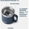 Termo puodelis YETI Rambler® Stackable Mug su Magslider™ dangteliu
