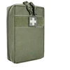 Užpildytas pirmosios pagalbos rinkinys Tasmanian Tiger Molle, Olive Žalias