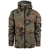 Vandeniui atspari striukė TF-2215 Hardshell, US Woodland