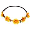 Blossom in Style: Vibrant Geltona Floral Headband