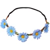 Blue Enchanting Mėlyna Floral Headband: A Blooming Priedas for Every Occasion
