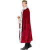 Widmann Bordo spalvos karališkasis apsiaustas suaugusiems, 140 cm