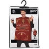 Butelio kostiumas suaugusiems Raudona wine