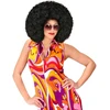 Didelis juodas afro perukas