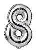 Folio balionas numeris 8
