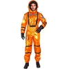 Oranžinis astronauto kostiumas vyrams