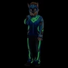 Paw Patrol Chase kostiumas vaikams (&amp;Scaron viečiantis tamsoje)