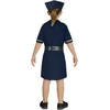 Policininkės kostiumas mergaitėms
