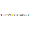 Popierinė girlianda \ Happy birthday\ 176 x 13 cm