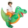 Pripučiamas dinozauro kostiumas vaikams