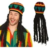\ Rasta\ kepurė su plaukais