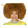 Rudos spalvos afro perukas