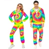 Ry&amp;scaron kūs neoniniai &amp;bdquo Tie-Dye&amp;ldquo sportiniai kostiumai suaugusiems: puikiai tiks jūsų kitam vakarėliui!