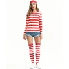 Stilingas Wally Kostiumas moterims: I&amp;scaron siskirkite juostelėmis!