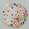 Vienkartinės popierinės lėk&amp;scaron tės &amp;bdquo Confetti&amp;ldquo , 18 cm, 8 vnt.