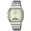 Laikrodis Casio Collection Vintage CASIO VINTAGE modelis EDGY ROUNDED SQUARE - Sidabrinis