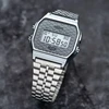 Laikrodis Casio Collection Vintage CASIO VINTAGE modelis ICONIC - TRADITIONAL SEIGAIHA PATTERN Limited Edition - Pilkas
