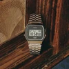 Laikrodis Casio Collection Vintage CASIO VINTAGE modelis ICONIC - TRADITIONAL SEIGAIHA PATTERN Limited Edition - Pilkas