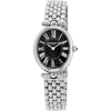 Moteriškas Frederique Constant Classics Art Deco laikrodis juodu ciferblatu