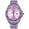 Laikrodis LIGHT TIME modelis MEDITERRANEO - Full Strass / Rožinė