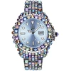 Laikrodis LIGHT TIME modelis MEDITERRANEO - Full Strass / Light Mėlyna