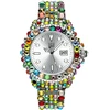 Laikrodis LIGHT TIME modelis MEDITERRANEO - Full Strass / Sidabrinis