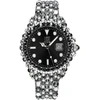 Laikrodis LIGHT TIME modelis MEDITERRANEO - Full Strass / Juodas