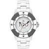 Laikrodis LIGHT TIME modelis POKER - Baltas / Pilkas